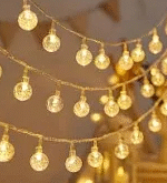Crystal ball string light -14 light