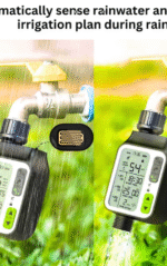 Rain sensing Digital water timer